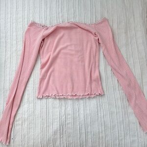 Me to We Pacsun Long Sleeve Off Shoulder Top Sz. S